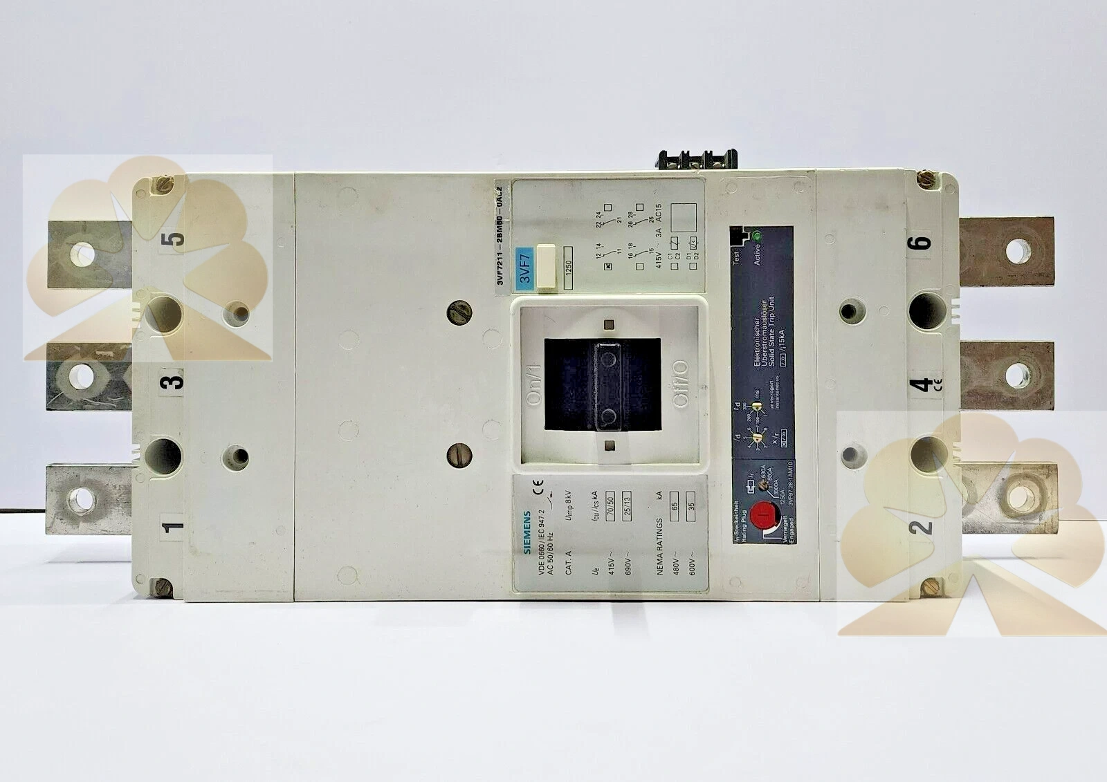 Siemens 3VF7211‑2BM60‑0AB2 Moulded Case Circuit Breaker Product Description