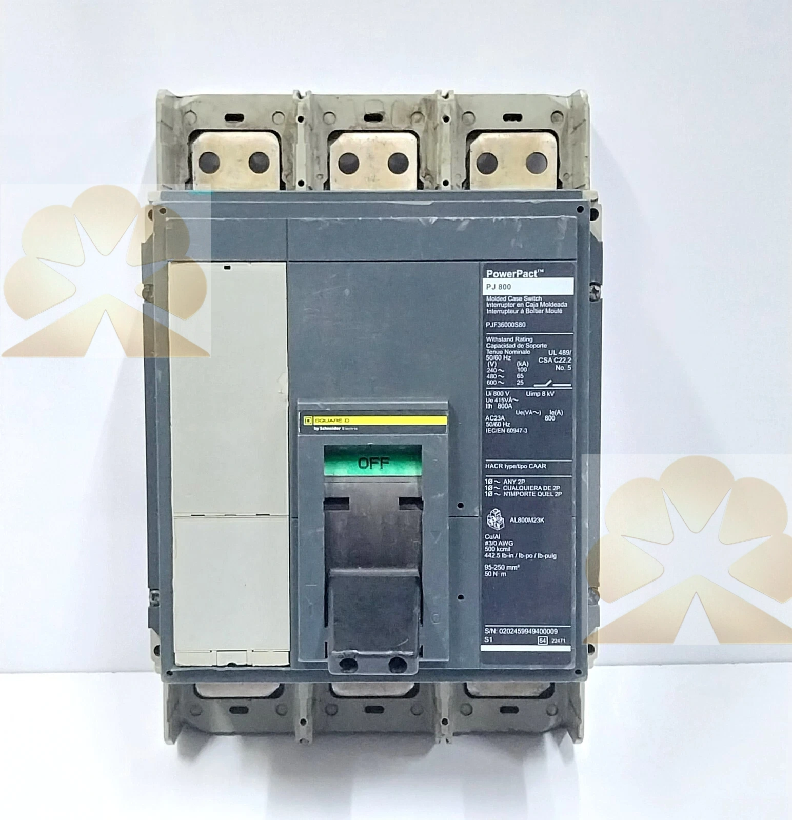 Schneider Electric PJF36000S80 Automatic Switch for Galaxy PDU Product Description