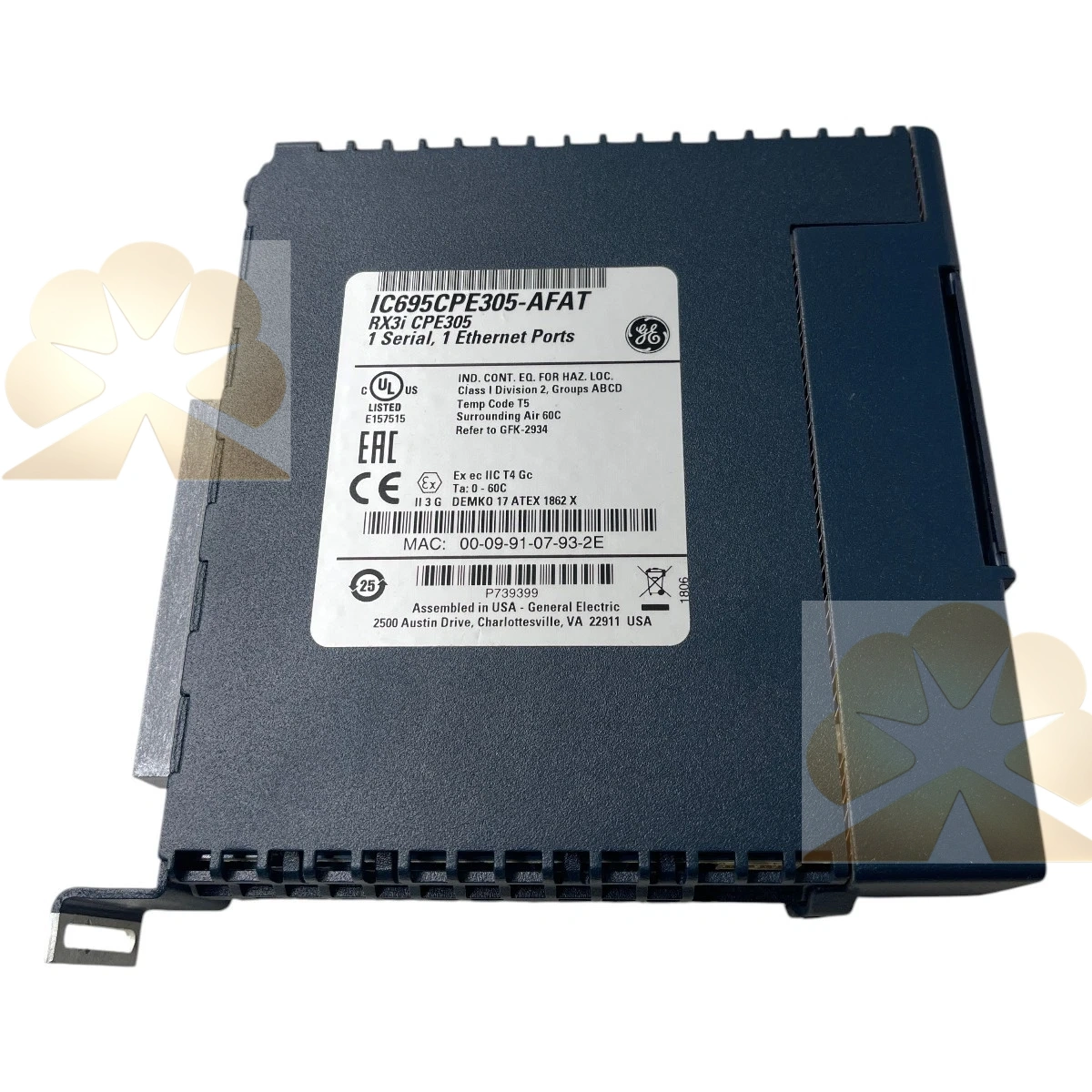 GE IC695CPE305-AFAT PACSystems RX3i CPE305 CPU Module